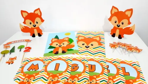 Kit Festa - Raposinha