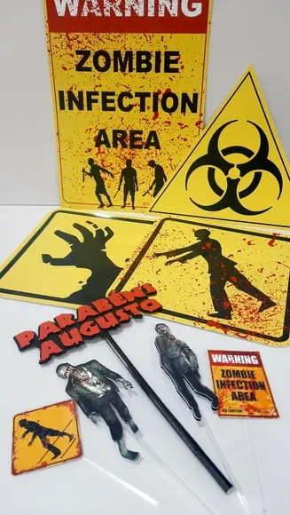 Kit Festa Zombie - Zumbi