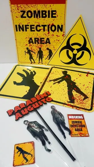 Kit Festa Zombie - Zumbi