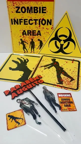 Kit Festa Zombie - Zumbi