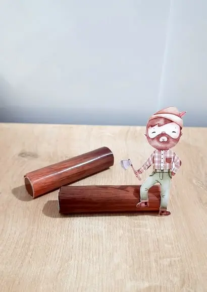 Kit Lenhador - Chapéuzinho Vermelho