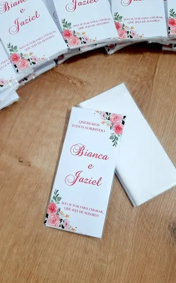 Lágrimas de Alegria - Lenço Casamento