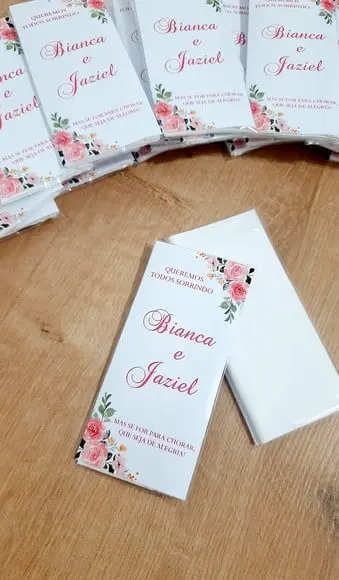 Lágrimas de Alegria - Lenço Casamento