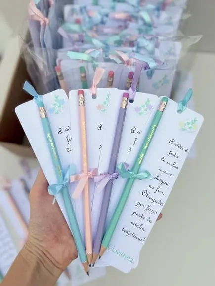 Lembrancinha com Lápis
