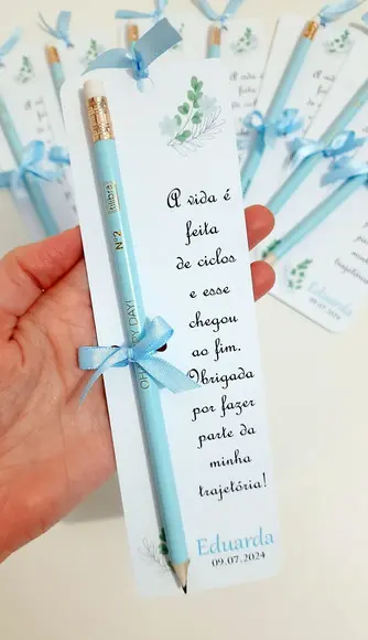 Lembrancinha com Lápis