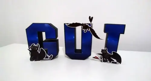 Letra 3d