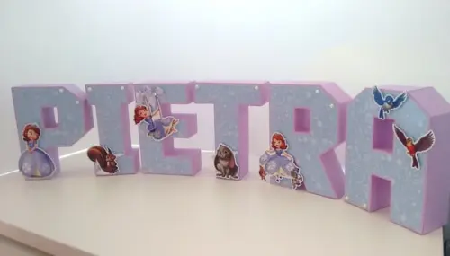 Letra 3d