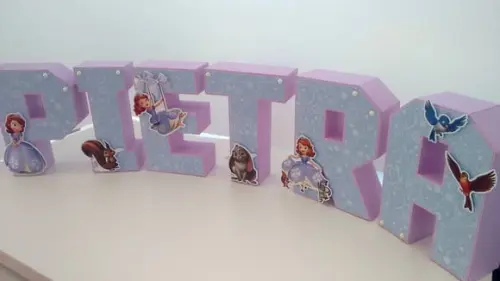 Letra 3d