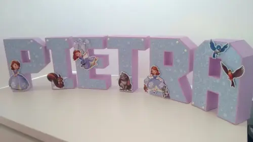 Letra 3d