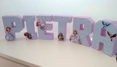 Letra 3d