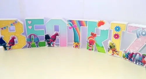 Letra 3d
