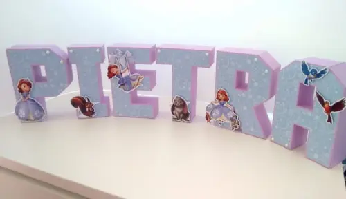 Letra 3d