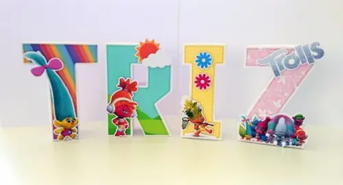 Letra 3d