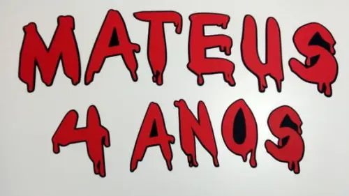 Letra para Painel - Thriller