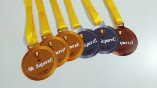 Medalha de Papel - Personalizada