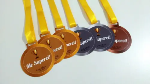 Medalha de Papel - Personalizada