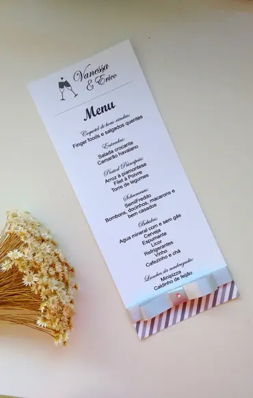 Menu Casamento