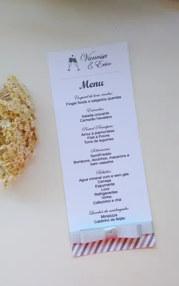 Menu Casamento