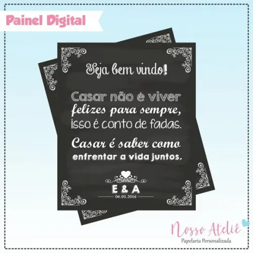 Painel Digital - Agradecimento