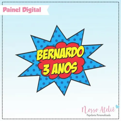 Painel Digital - Heróis