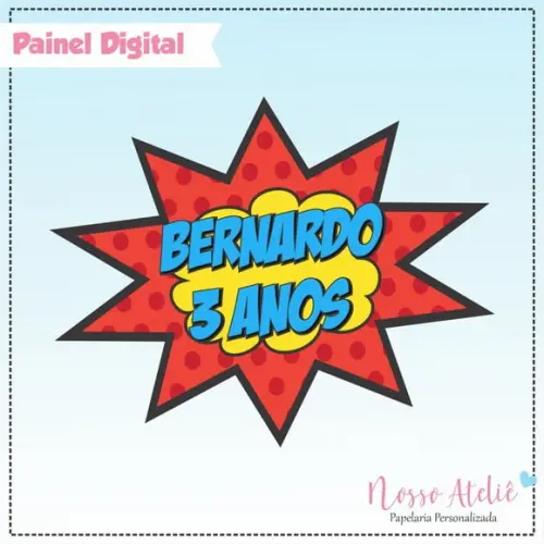 Painel Digital - Heróis