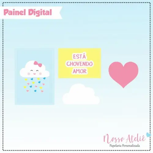 Painel Digital - Chuva de Amor