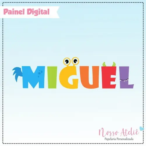 Painel Digital - Monstrinhos