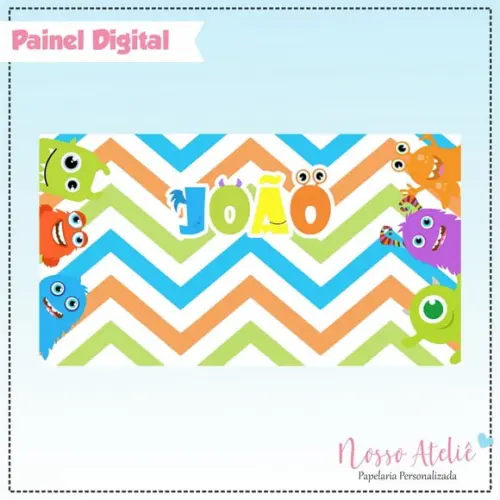 Painel Digital - Monstrinhos