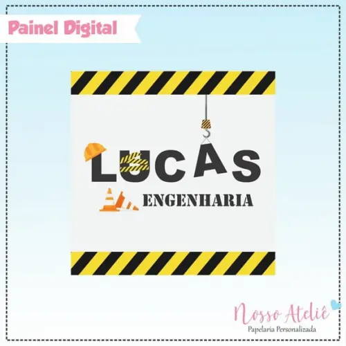 Painel Digital - Placa de Obras