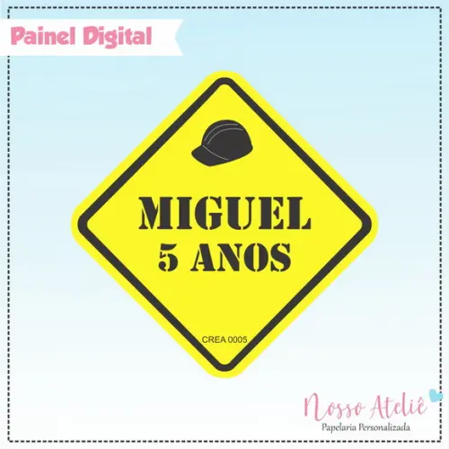 Painel Digital - Placa de Obras