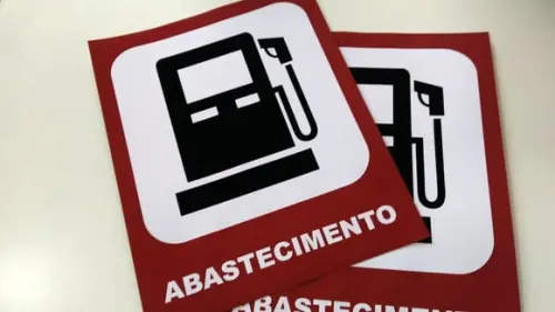 Placa Abastecimento - Construção