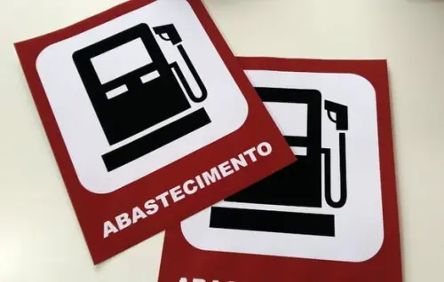 Placa Abastecimento - Construção