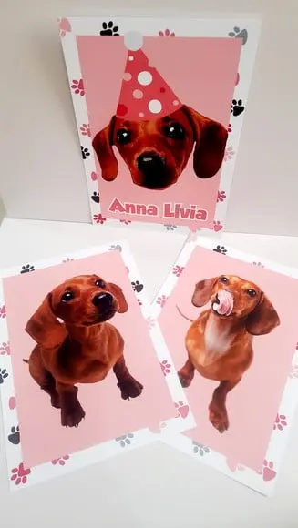 Placa Decorativa - Cachorro Salsicha