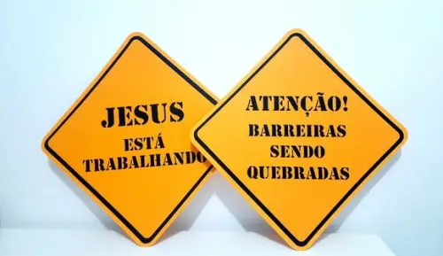 Placa Decorativa Scrap 30 cm - Igreja