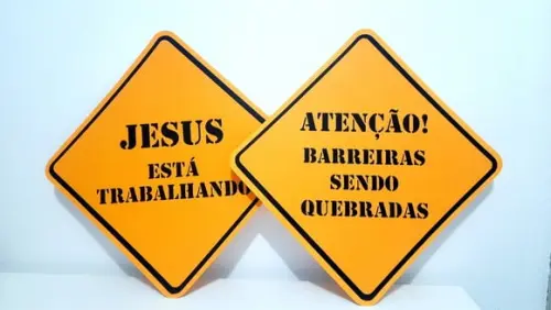 Placa Decorativa Scrap 30 cm - Igreja