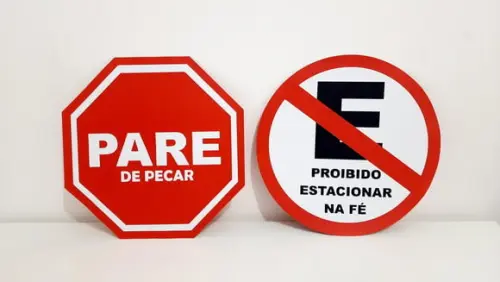 Placa Decorativa Scrap 30 cm - Igreja