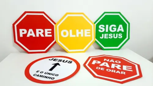 Placa Decorativa Scrap 30 cm - Igreja