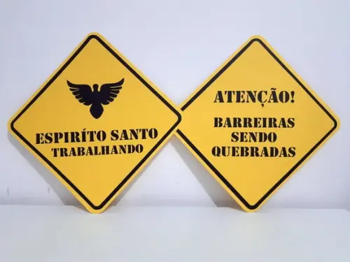 Placa Decorativa Scrap 38 cm - Igreja