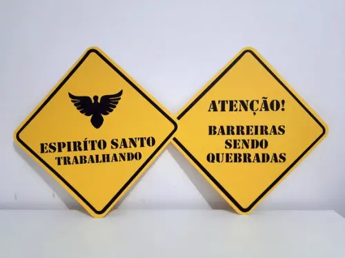 Placa Decorativa Scrap 38 cm - Igreja
