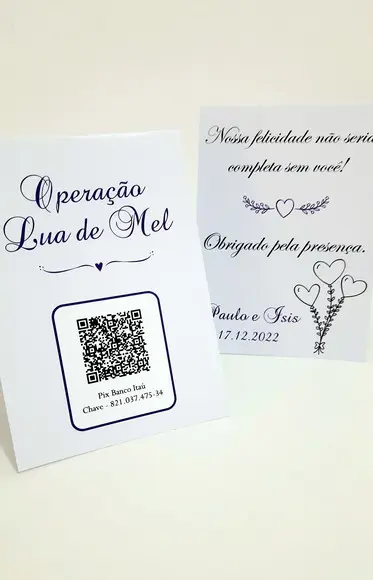 Placa para Mesa - Casamento