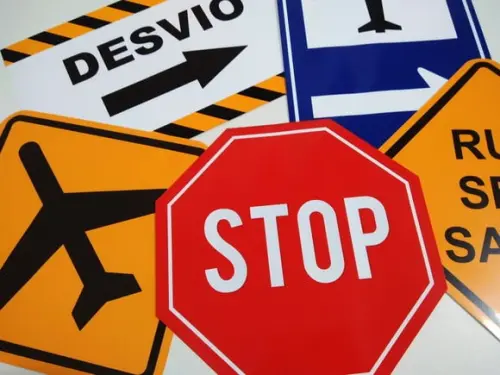Placas Decorativas - Aeroporto