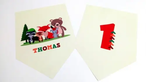 Placas Decorativas - Animais da Floresta