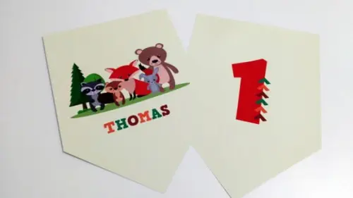 Placas Decorativas - Animais da Floresta