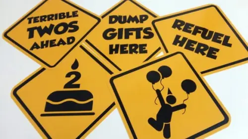 Placas Decorativas - Aniversário