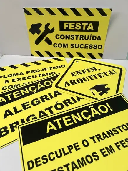 Placas Decorativas - Arquitetura