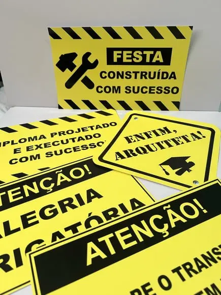 Placas Decorativas - Arquitetura