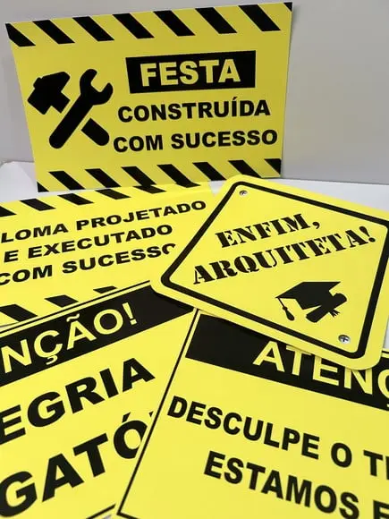 Placas Decorativas - Arquitetura
