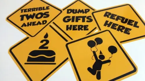 Placas Decorativas - Aniversário