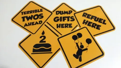 Placas Decorativas - Aniversário