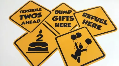 Placas Decorativas - Aniversário